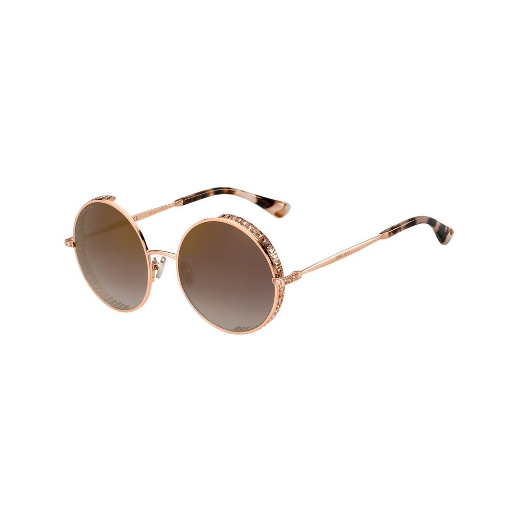 Jimmy Choo GOLDY/S Brown Yellow Women's Sunglasses