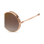 Jimmy Choo GOLDY/S Brown Yellow Women's Sunglasses
