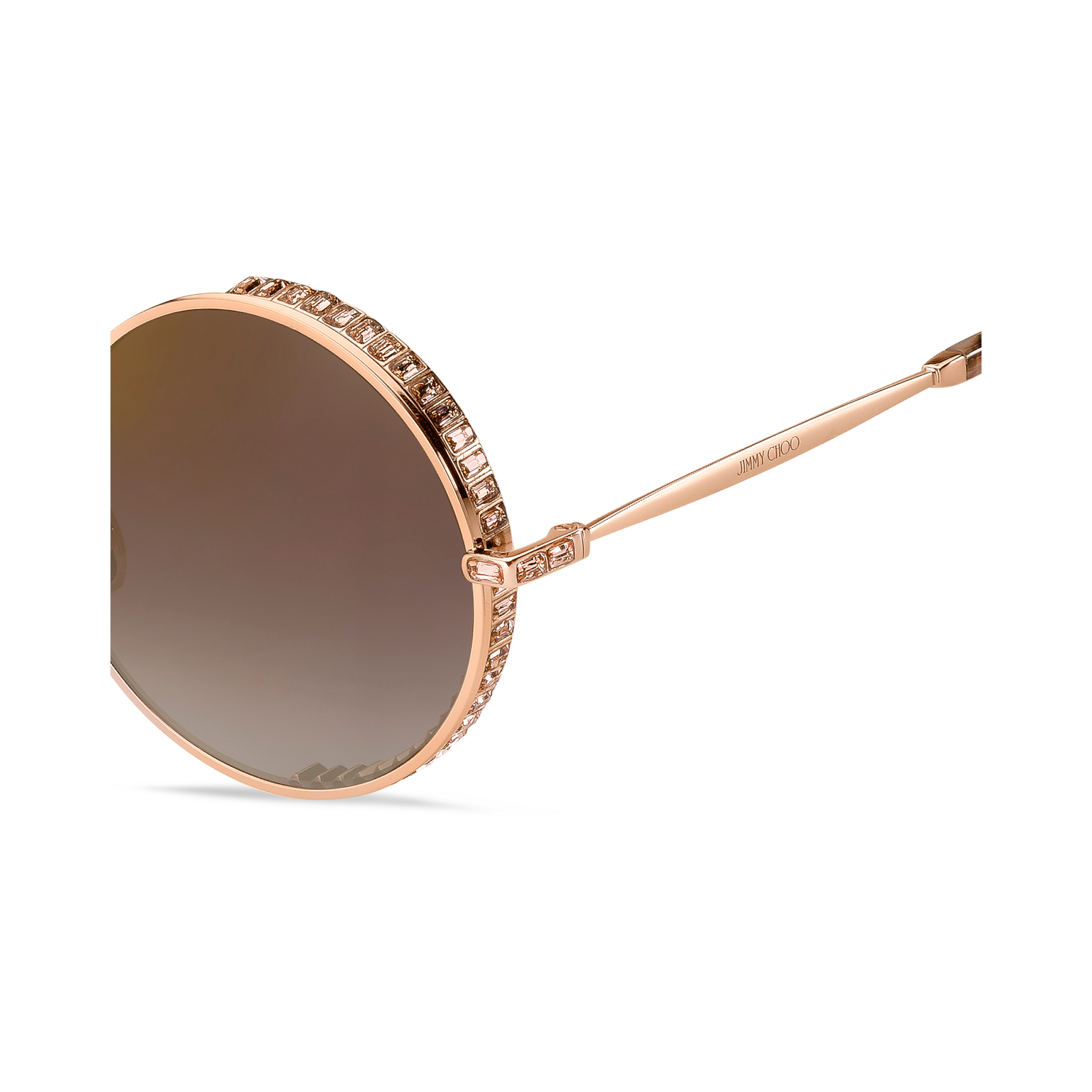 Jimmy Choo GOLDY/S Brown Yellow Women's Sunglasses