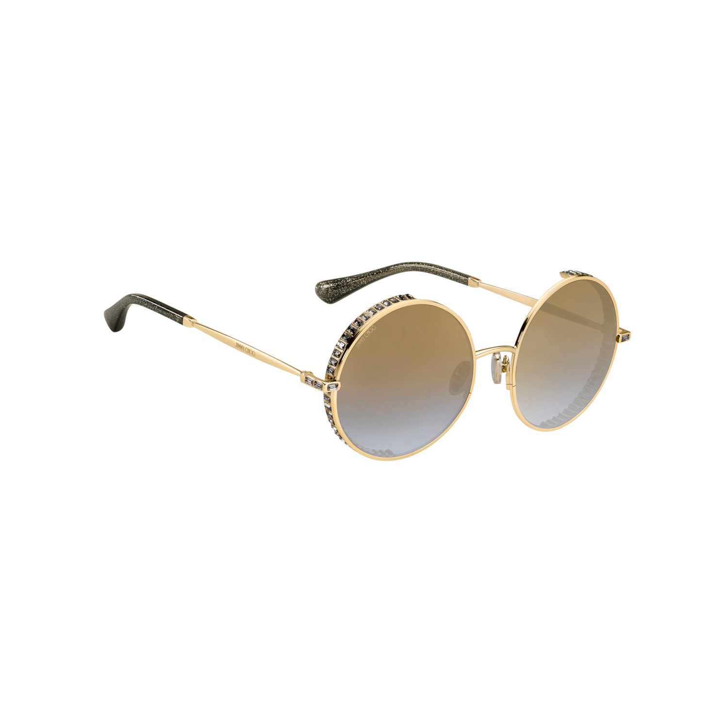 Jimmy Choo GOLDY/S Grey Yellow Women's Sunglasses