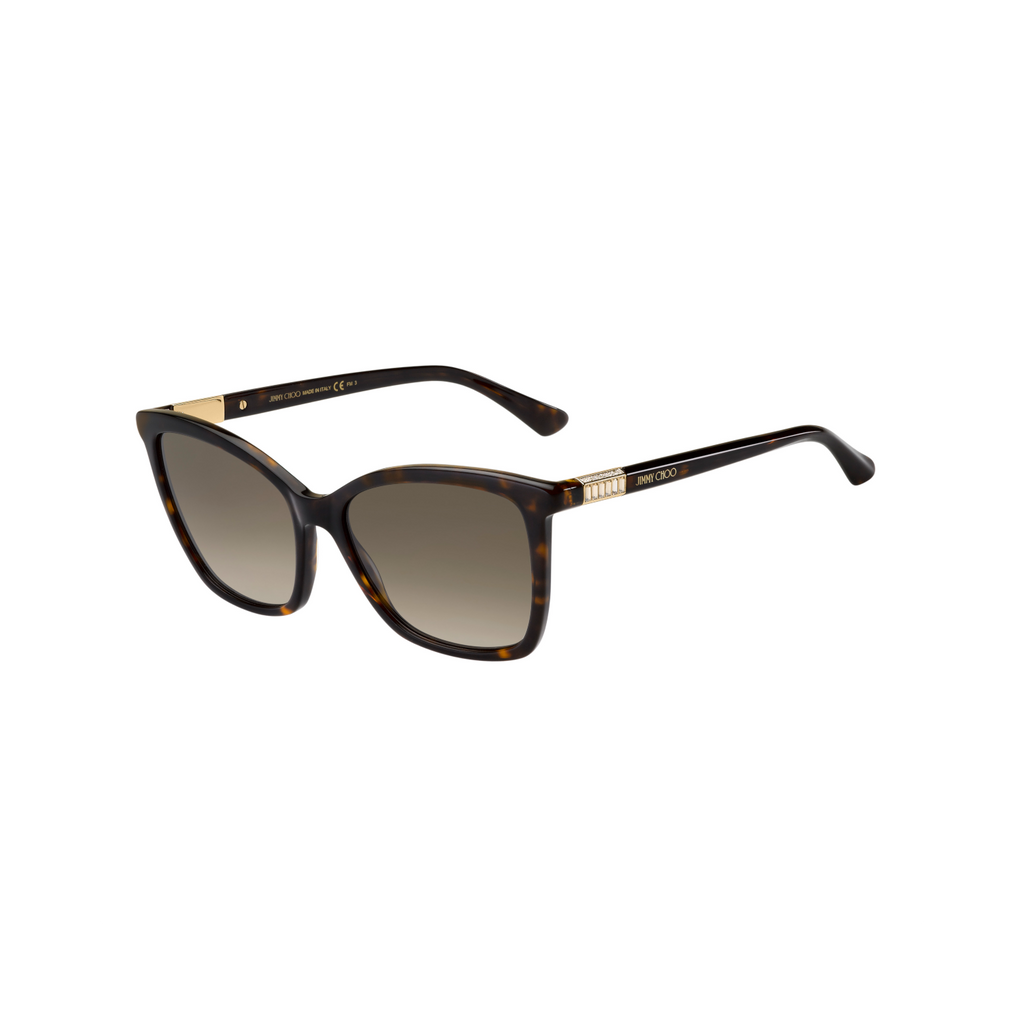 Jimmy Choo ALI/S Brown Havana Women's Sunglasses