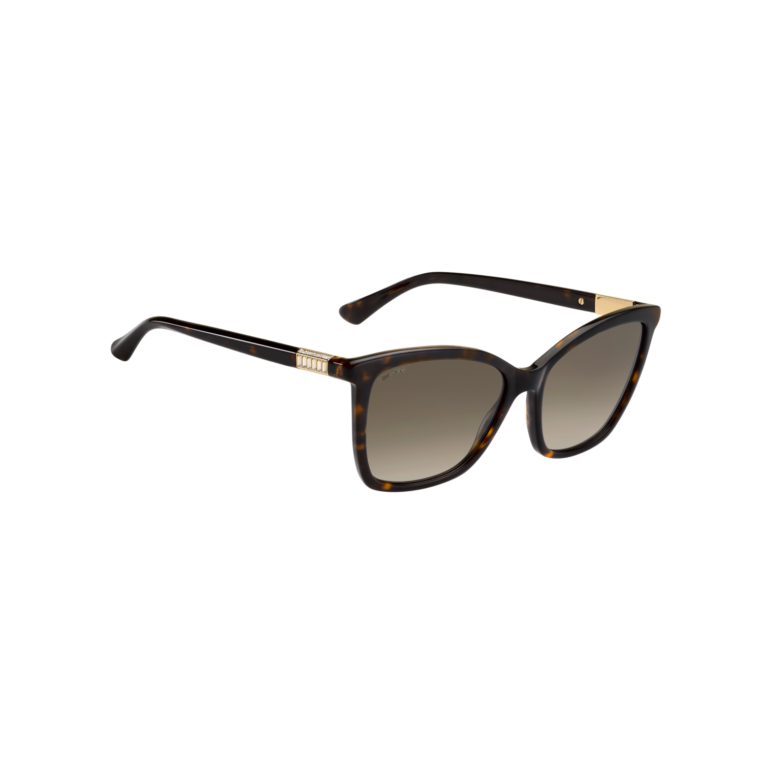 Jimmy Choo ALI/S Brown Havana Women's Sunglasses