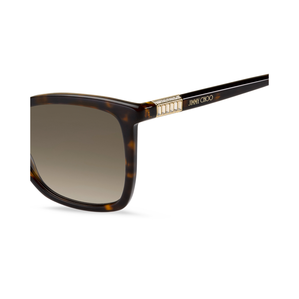 Jimmy Choo ALI/S Brown Havana Women's Sunglasses