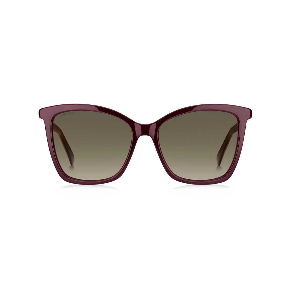 Jimmy Choo ALI/S Brown Red Women's Sunglasses