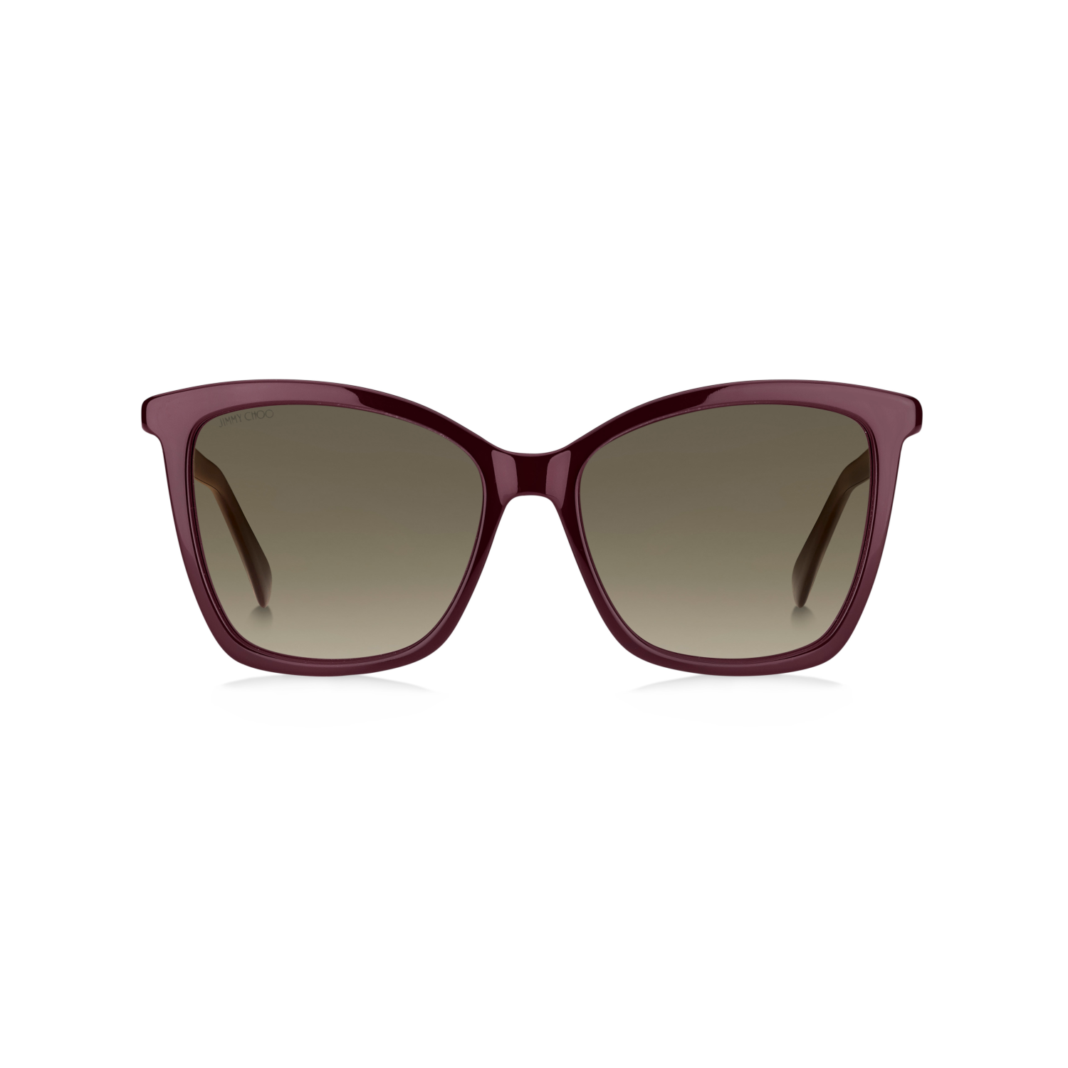 Jimmy Choo ALI/S Brown Red Women's Sunglasses
