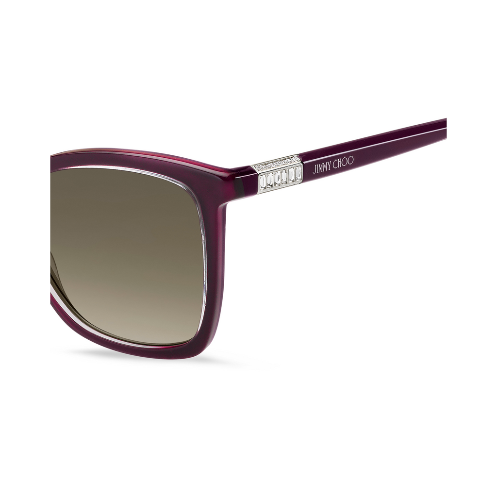 Jimmy Choo ALI/S Brown Red Women's Sunglasses