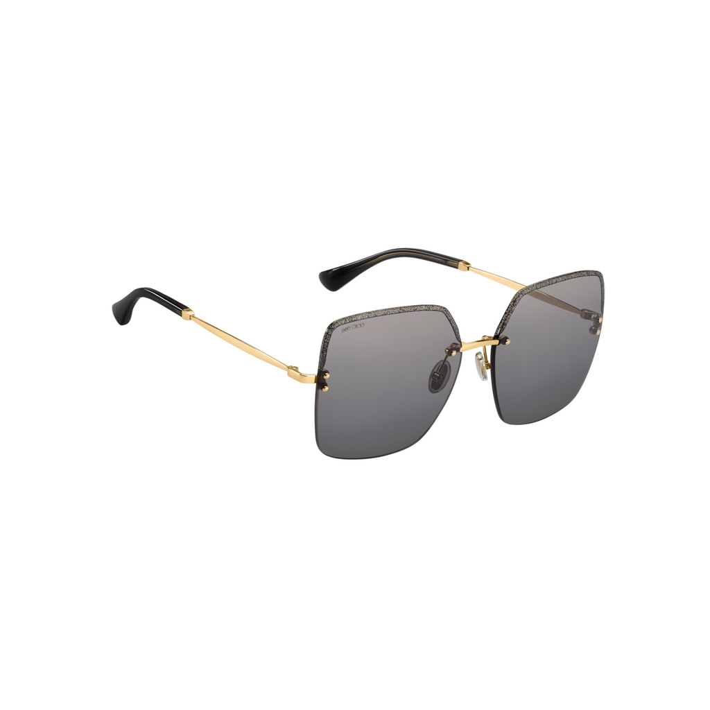 Jimmy Choo TAVI/S Grey Yellow Women's Sunglasses
