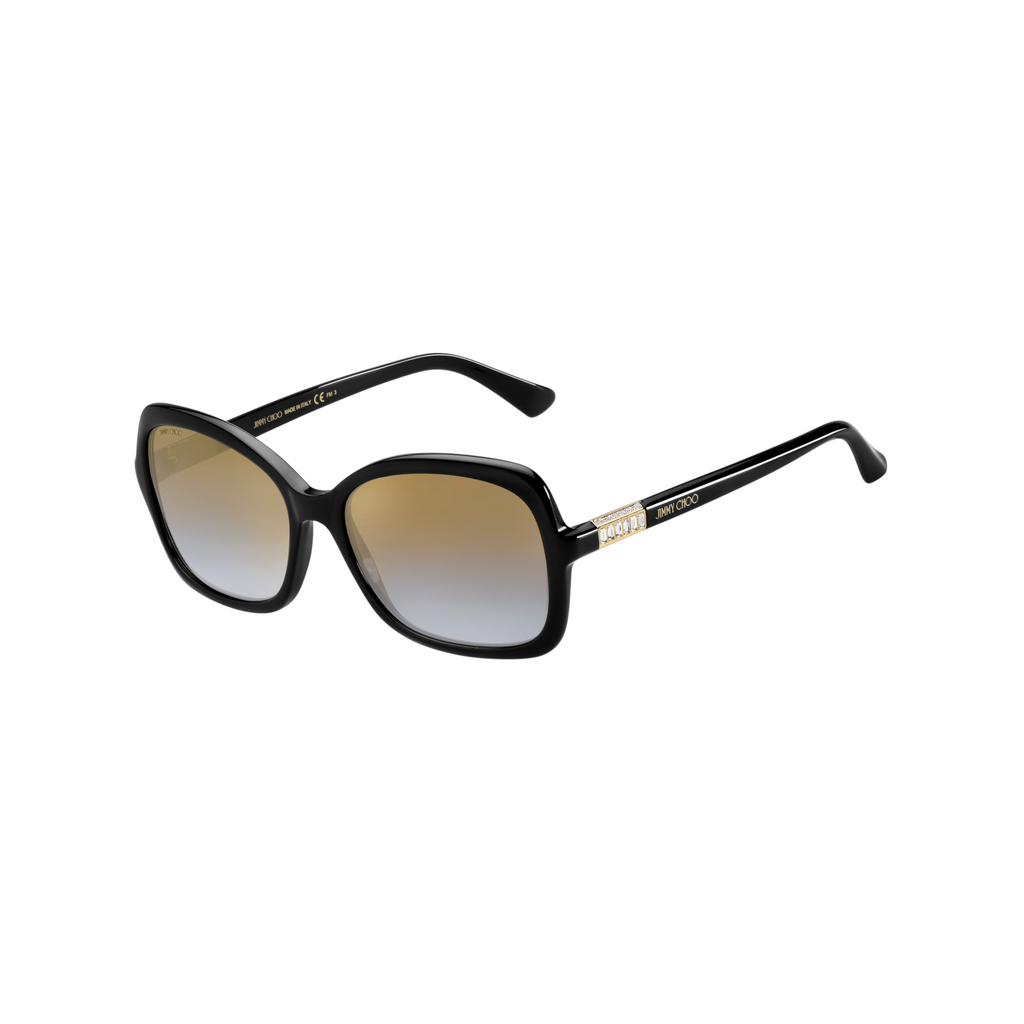 Jimmy Choo BETT/S Grey Black Women's Sunglasses