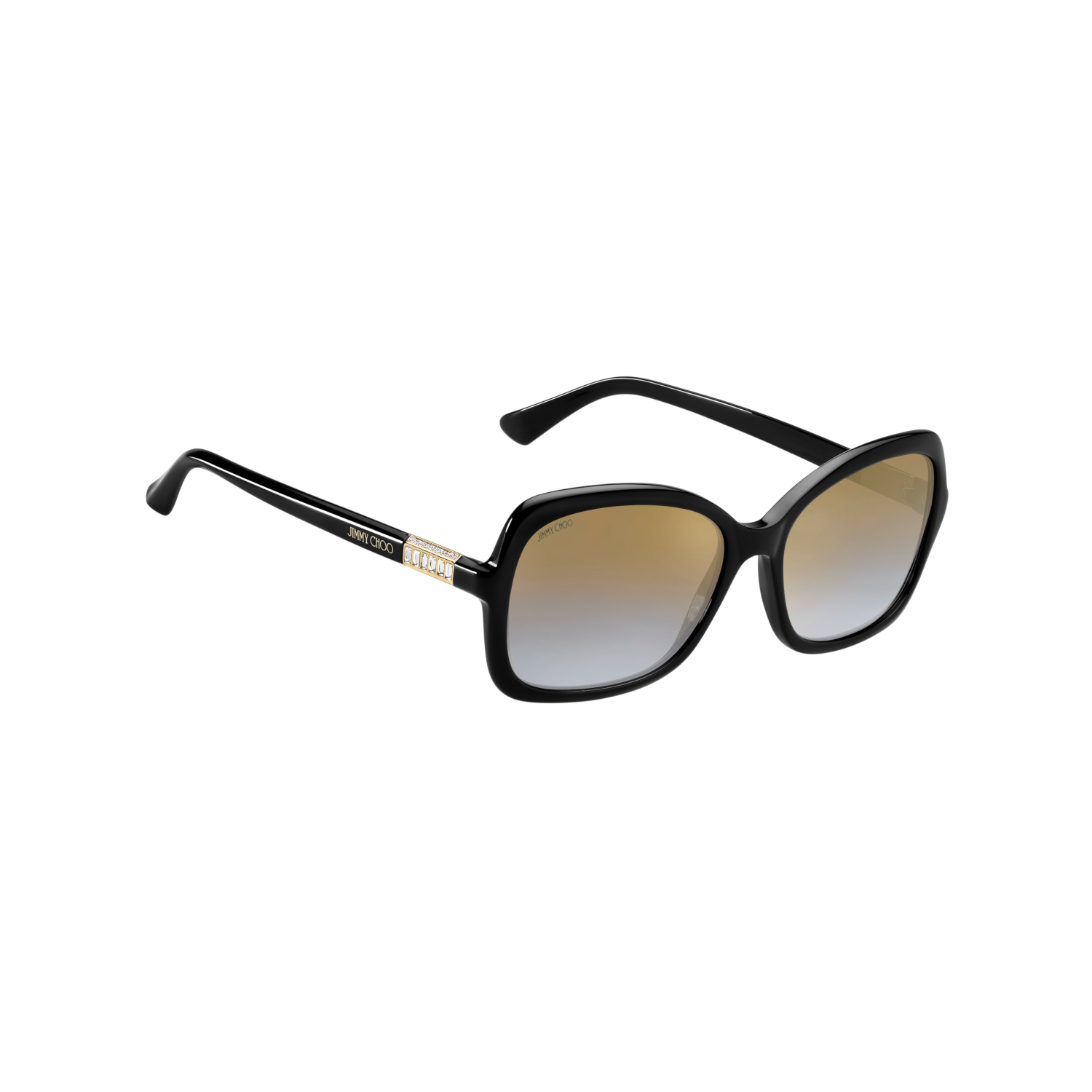 Jimmy Choo BETT/S Grey Black Women's Sunglasses