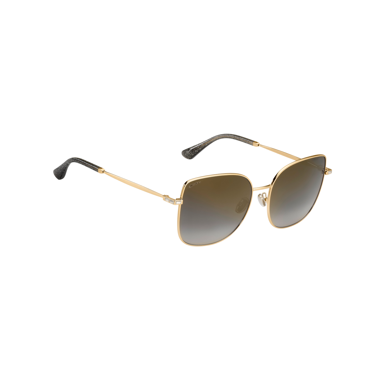 Jimmy Choo FANNY/G/SK Grey Yellow Women's Sunglasses
