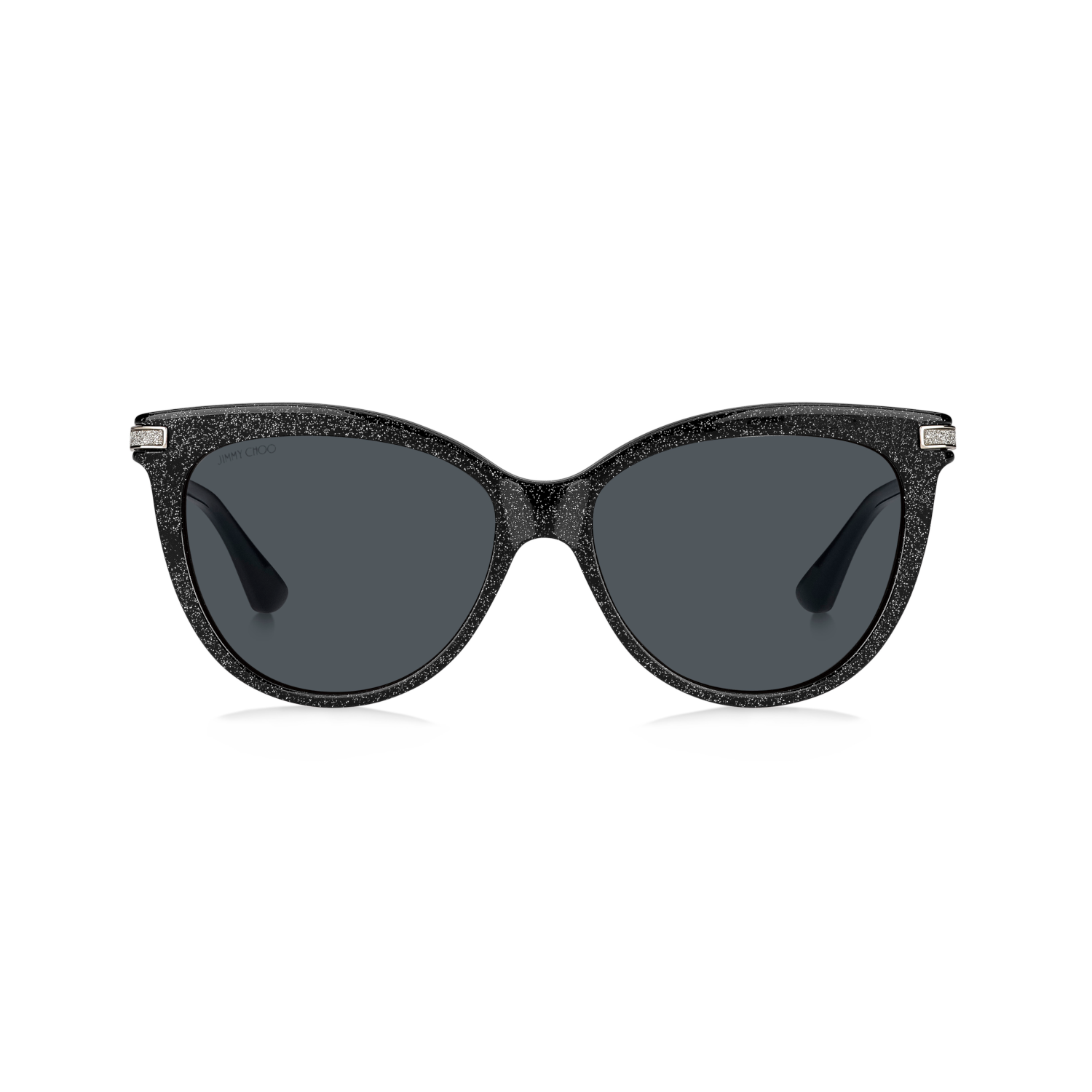 Jimmy Choo AXELLE/G/S Grey Black Women's Sunglasses