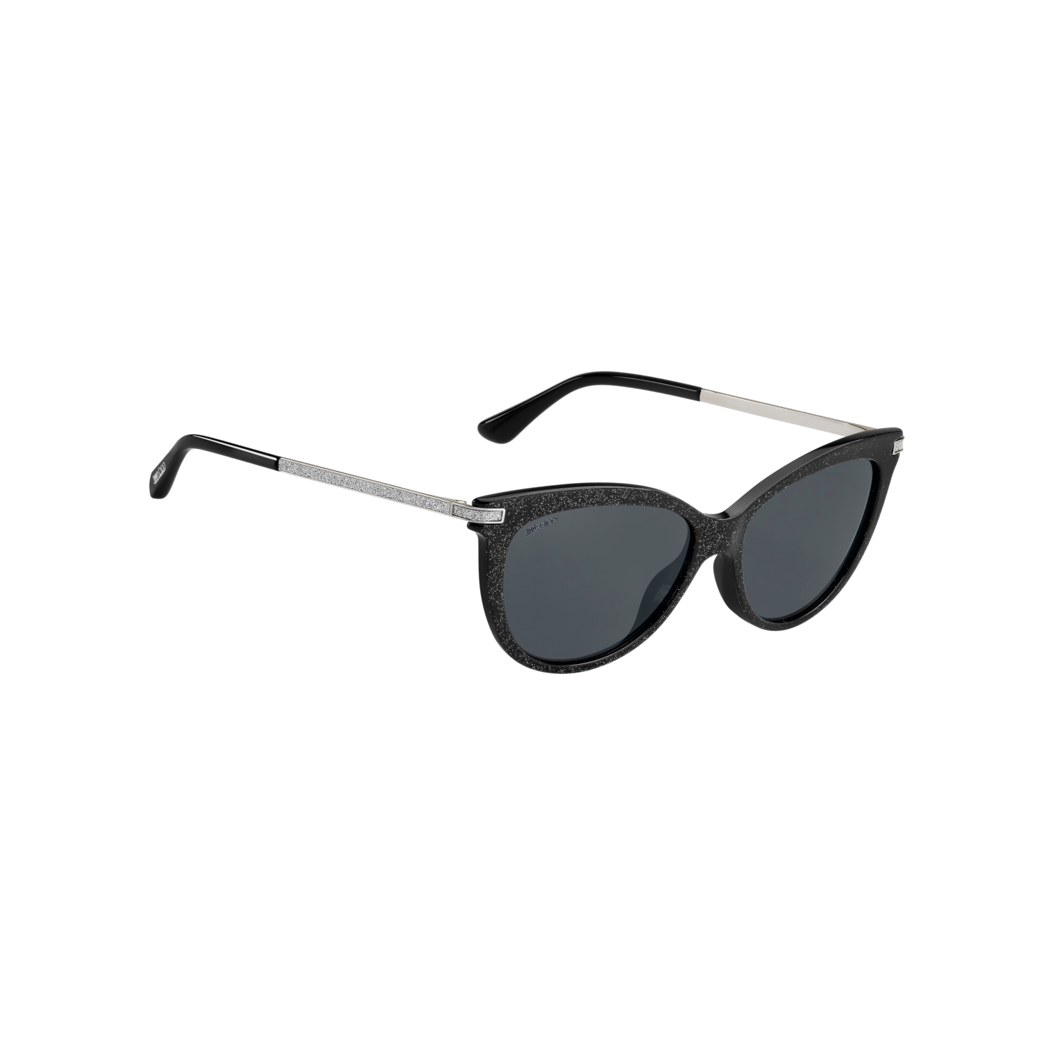 Jimmy Choo AXELLE/G/S Grey Black Women's Sunglasses
