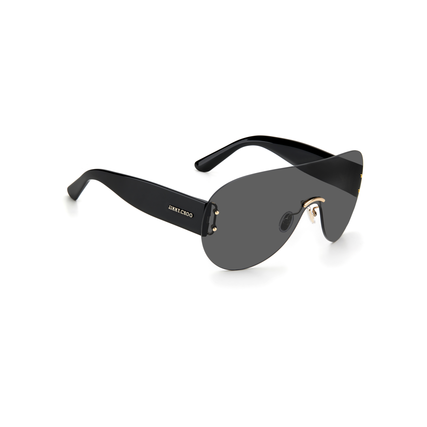 Jimmy Choo MARVIN/S Grey Black Unisex Sunglasses