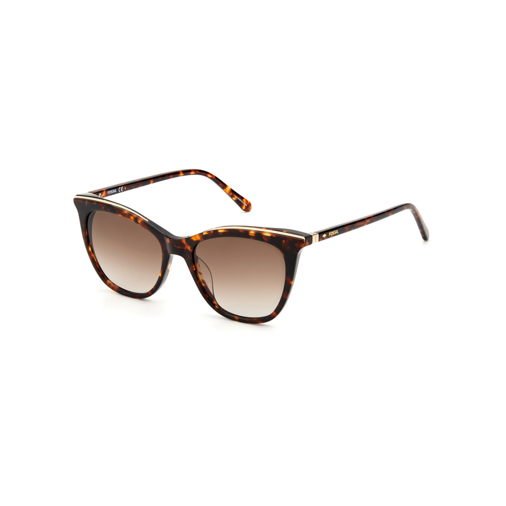 Fossil FOS 2103/G/S Brown Havana Women's Sunglasses