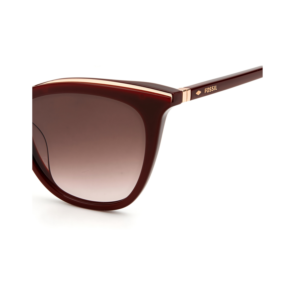 Fossil FOS 2103/G/S Brown Red Women's Sunglasses