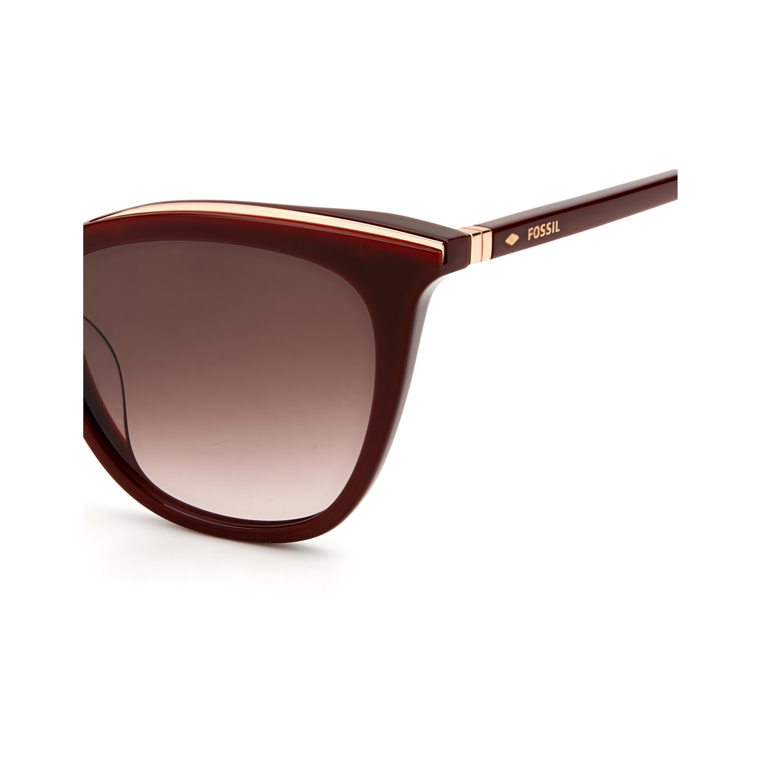 Fossil FOS 2103/G/S Brown Red Women's Sunglasses