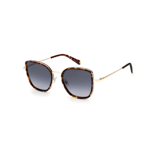 Fossil FOS 2104/G/S Grey Yellow Women's Sunglasses