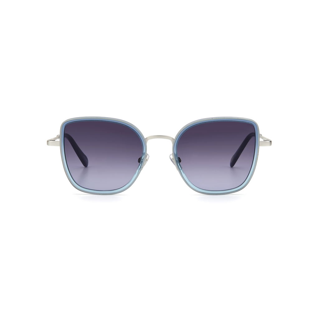 Fossil FOS 2104/G/S Grey Women's Sunglasses