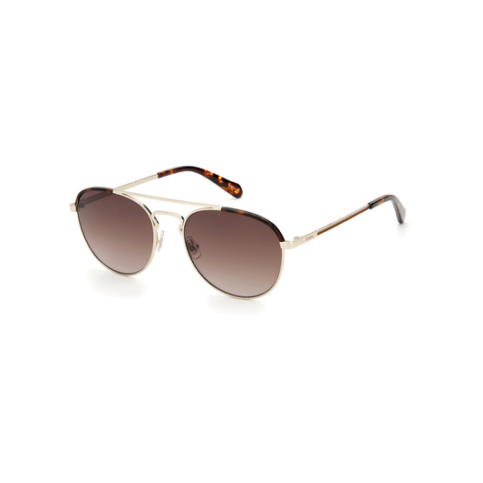 Fossil FOS 2105/G/S Brown Yellow Men's Sunglasses
