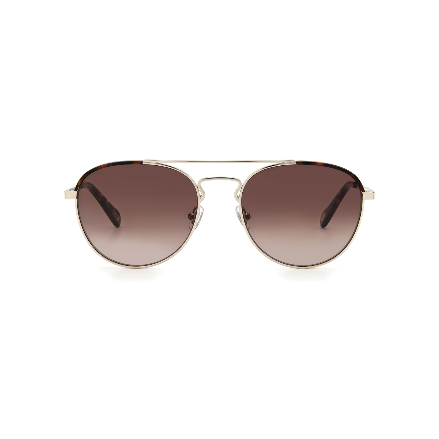 Fossil FOS 2105/G/S Brown Yellow Men's Sunglasses