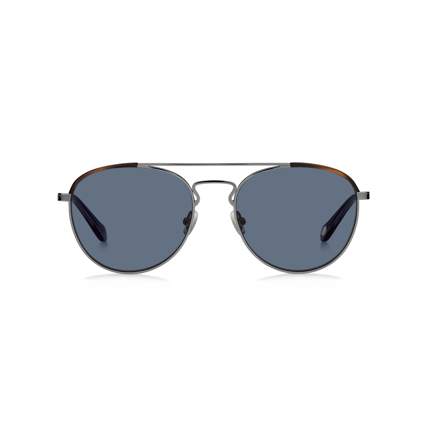Fossil FOS 2105/G/S Blue Grey Men's Sunglasses