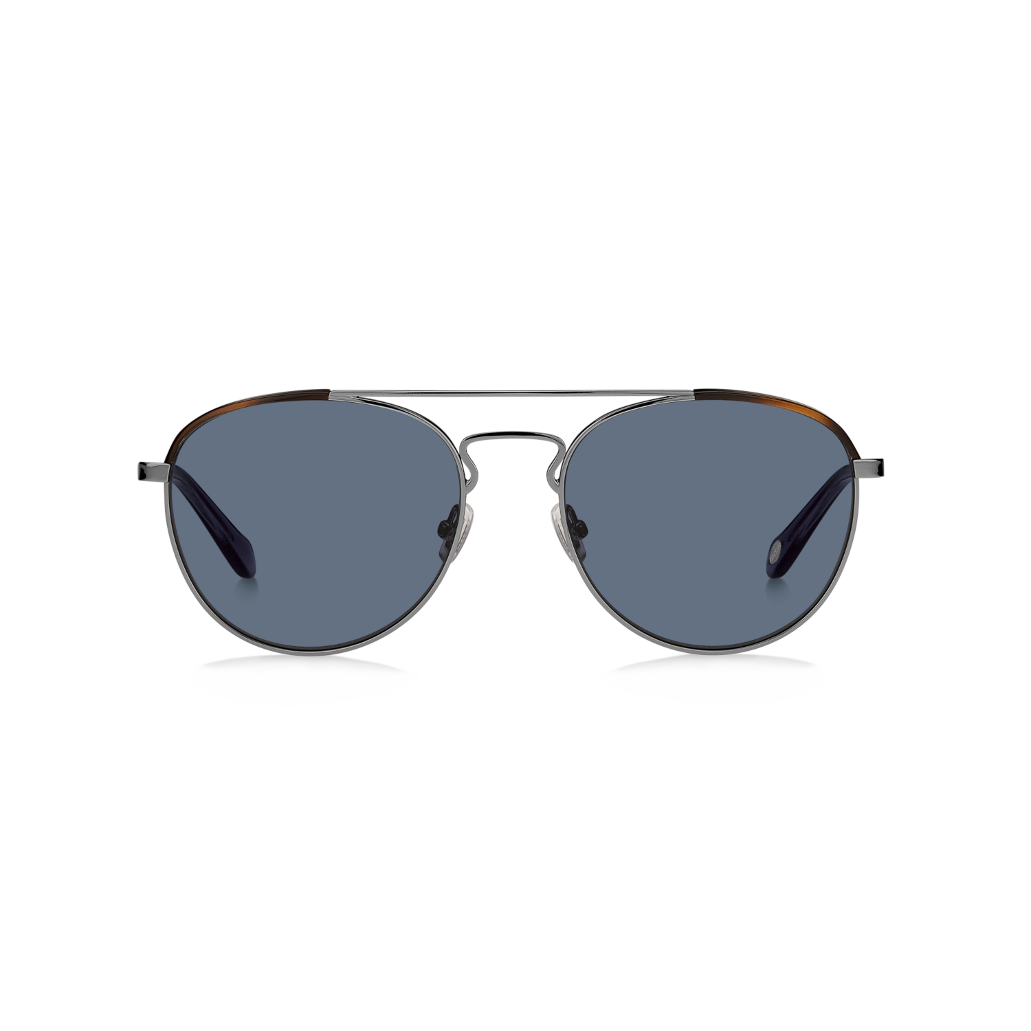 Fossil FOS 2105/G/S Blue Grey Men's Sunglasses