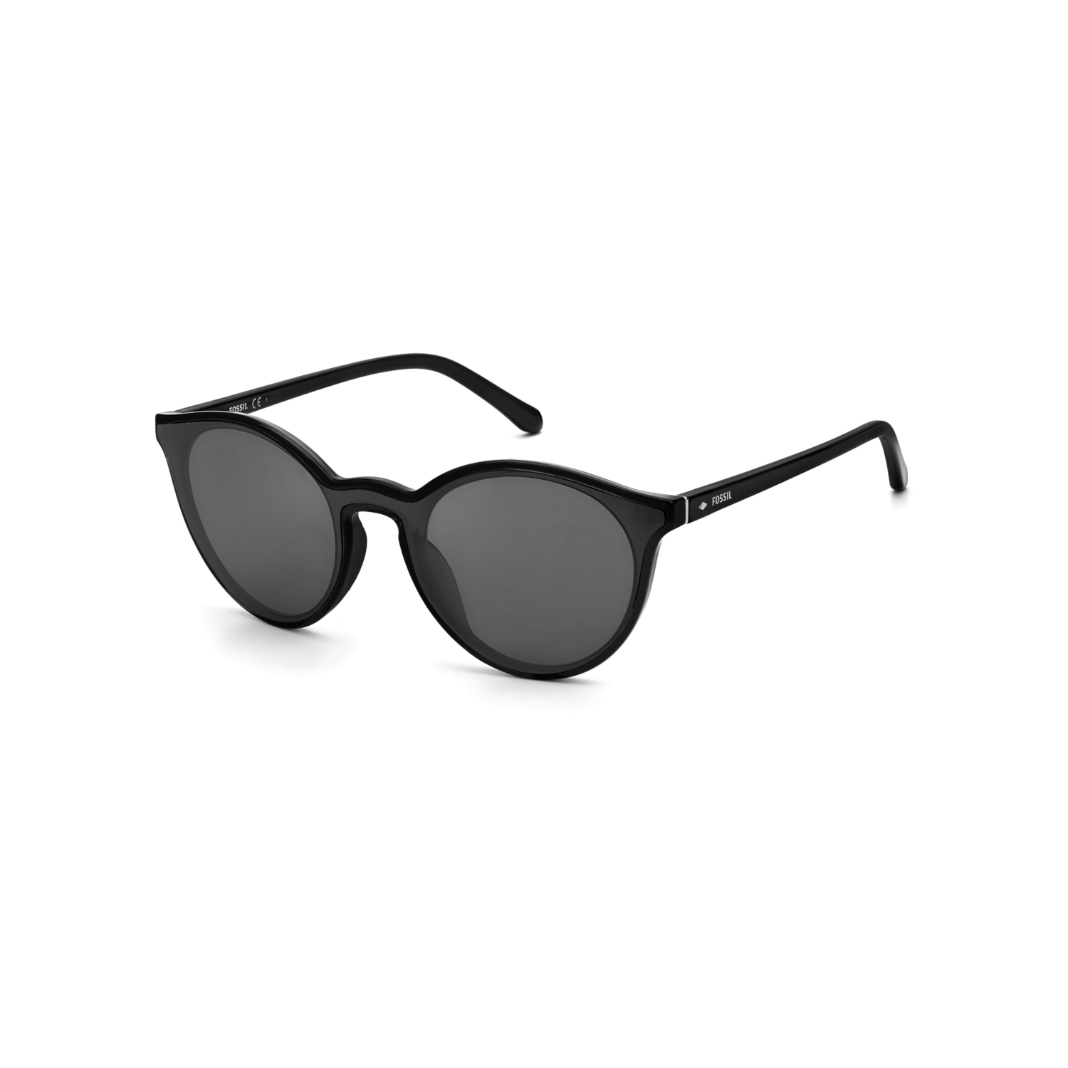 Fossil FOS 3108/G/S Silver Black Women's Sunglasses