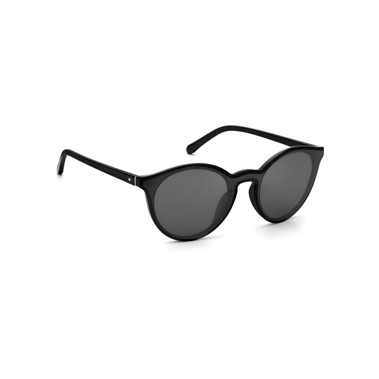 Fossil FOS 3108/G/S Silver Black Women's Sunglasses