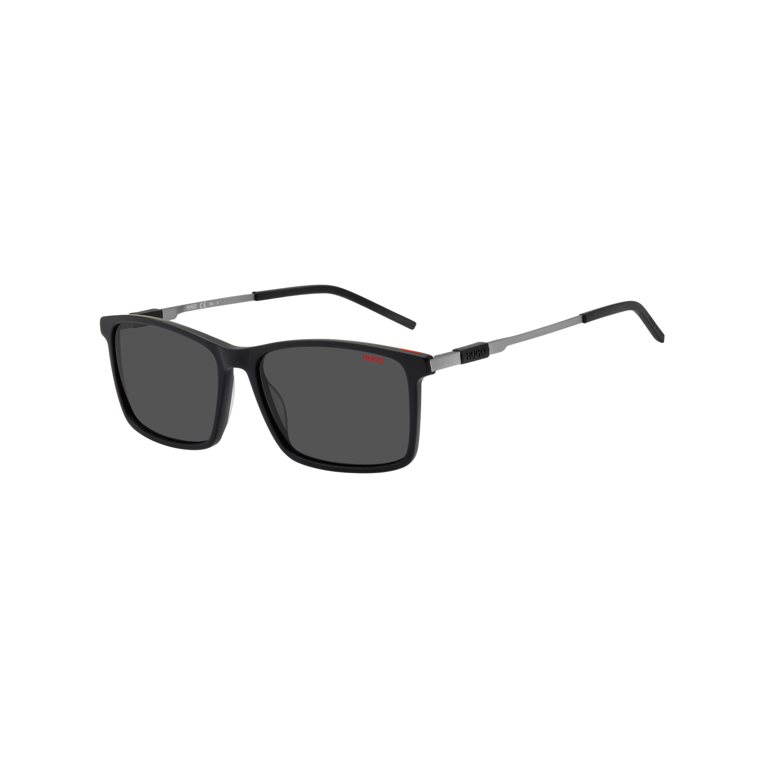 Hugo HG 1099/S Grey Black Men's Sunglasses