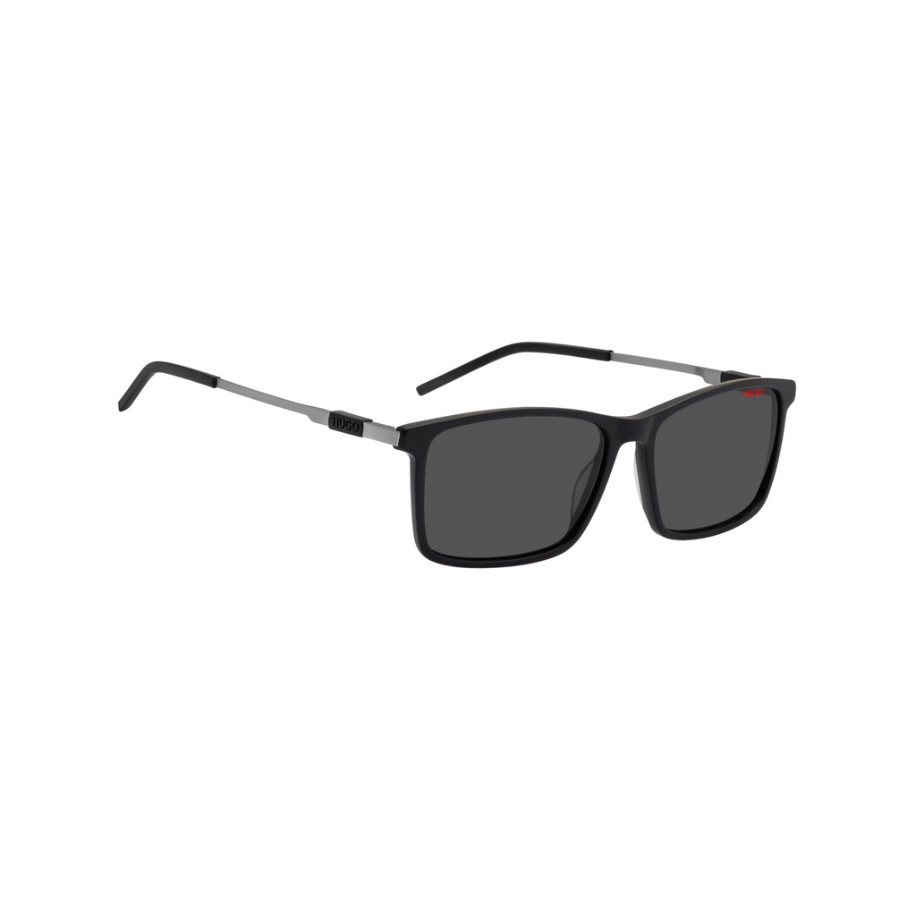 Hugo HG 1099/S Grey Black Men's Sunglasses