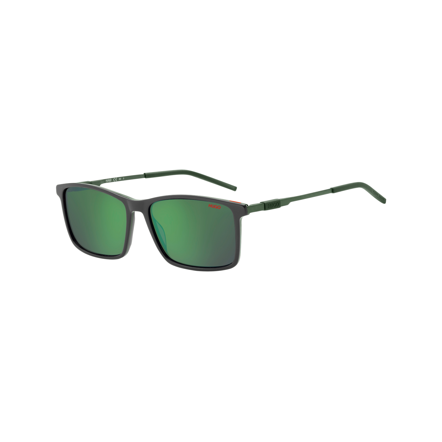 Hugo HG 1099/S Green Grey Men's Sunglasses