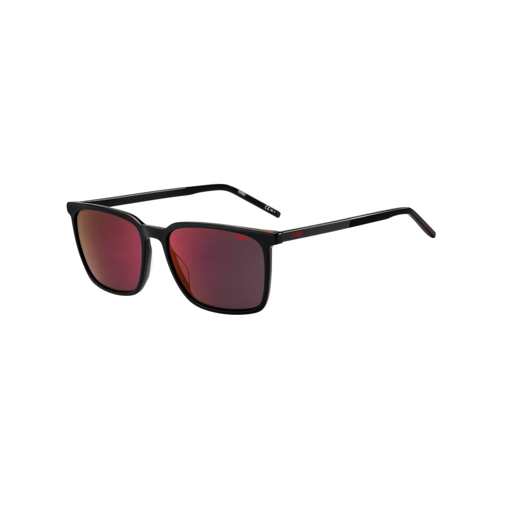 Hugo HG 1096/S Red Black Men's Sunglasses