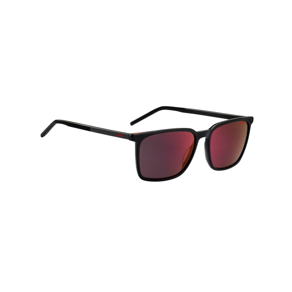 Hugo HG 1096/S Red Black Men's Sunglasses