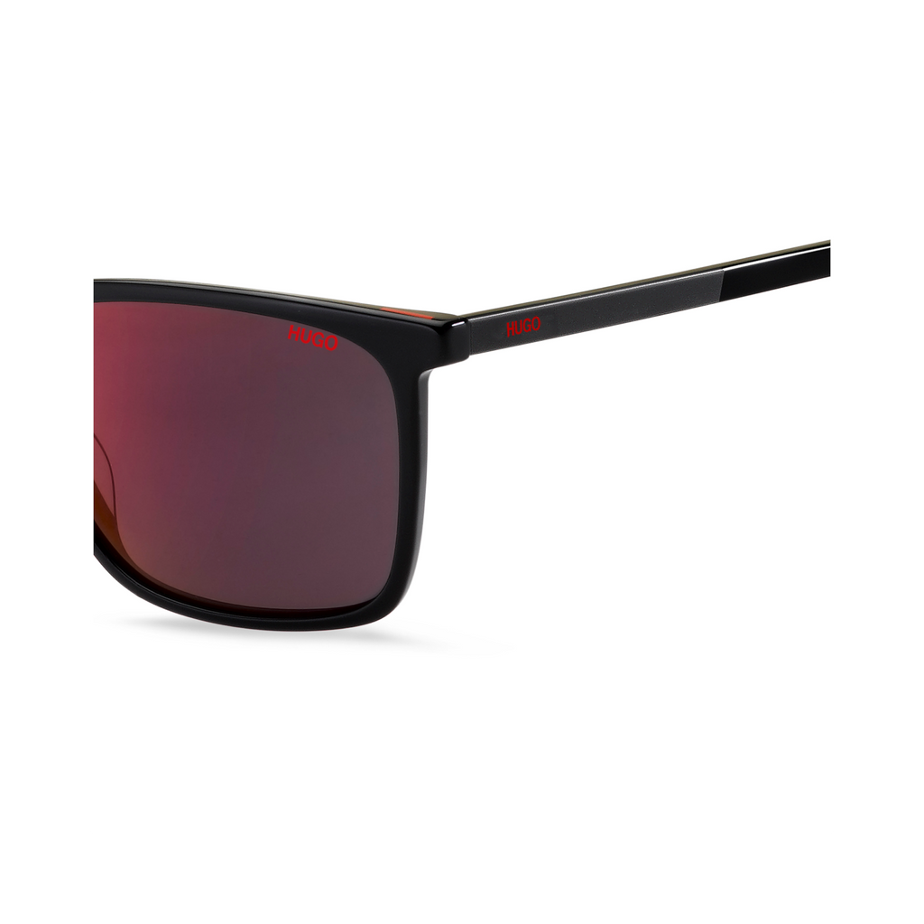 Hugo HG 1096/S Red Black Men's Sunglasses