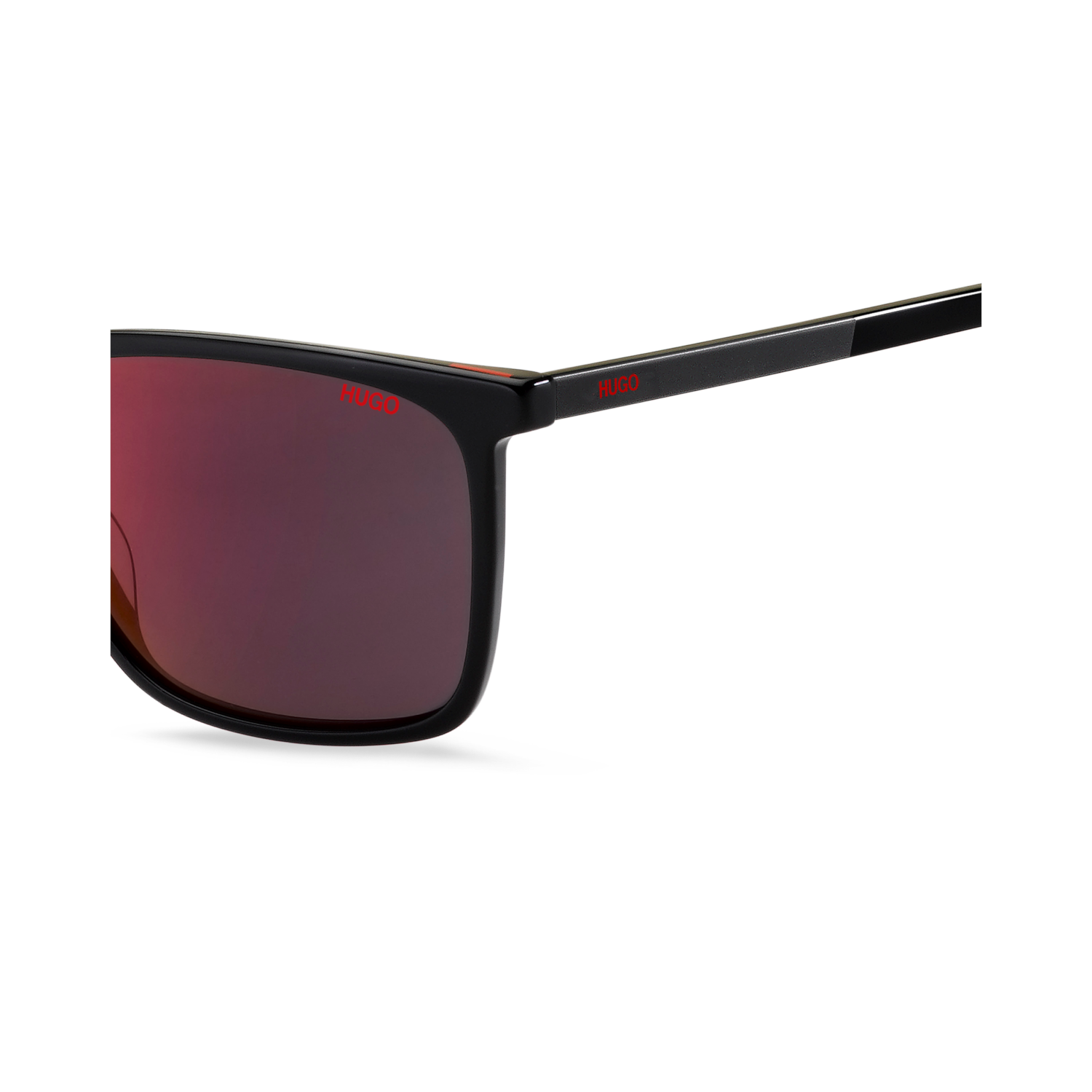 Hugo HG 1096/S Red Black Men's Sunglasses