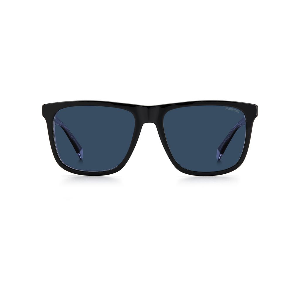 Polaroid PLD 2102/S/X Blue Black Men's Polarized Sunglasses