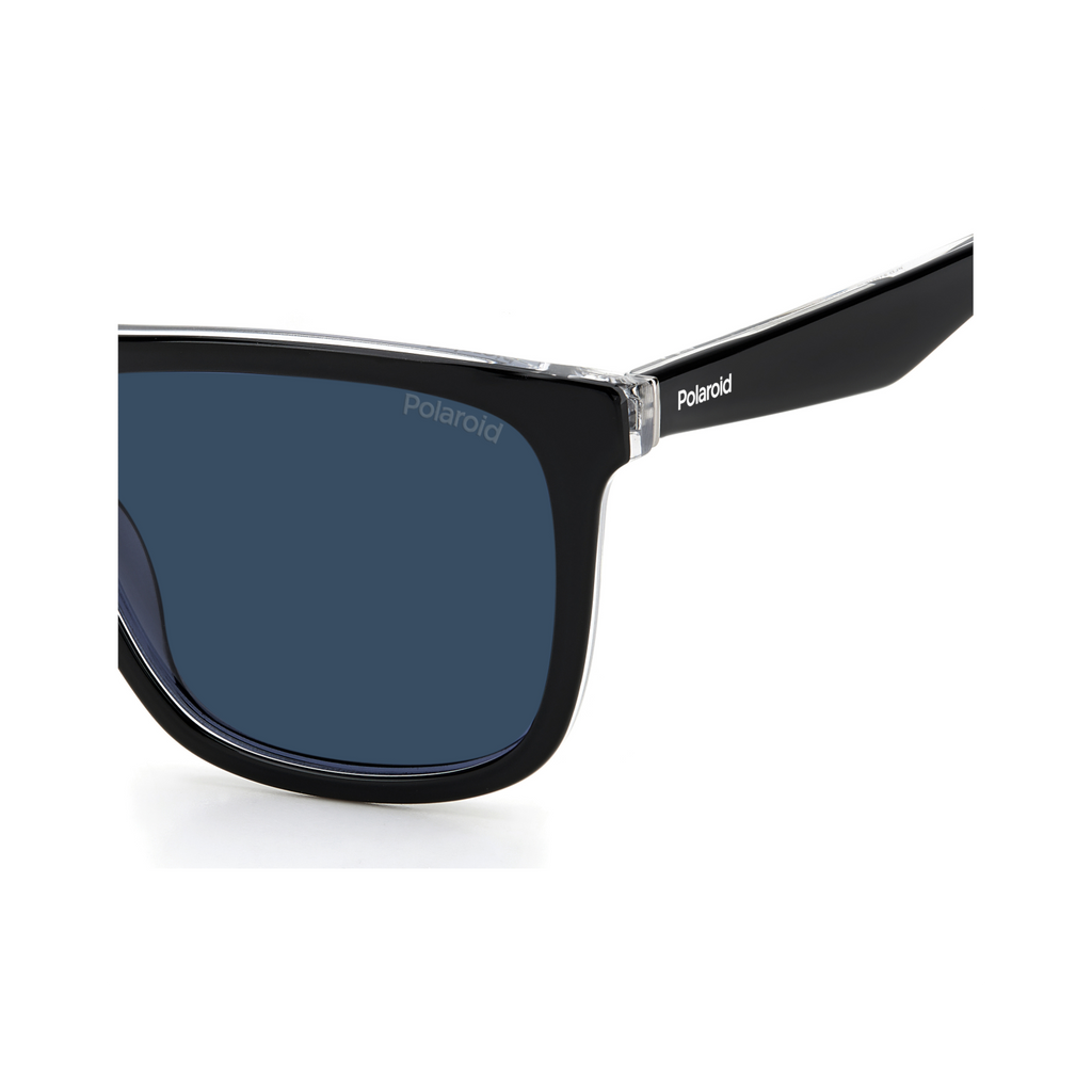 Polaroid PLD 2102/S/X Blue Black Men's Polarized Sunglasses