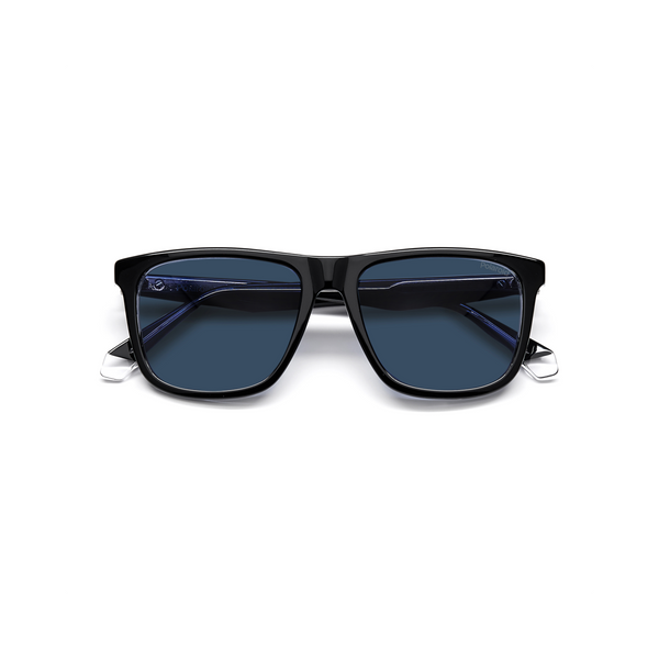 Polaroid PLD 2102/S/X Blue Black Men's Polarized Sunglasses