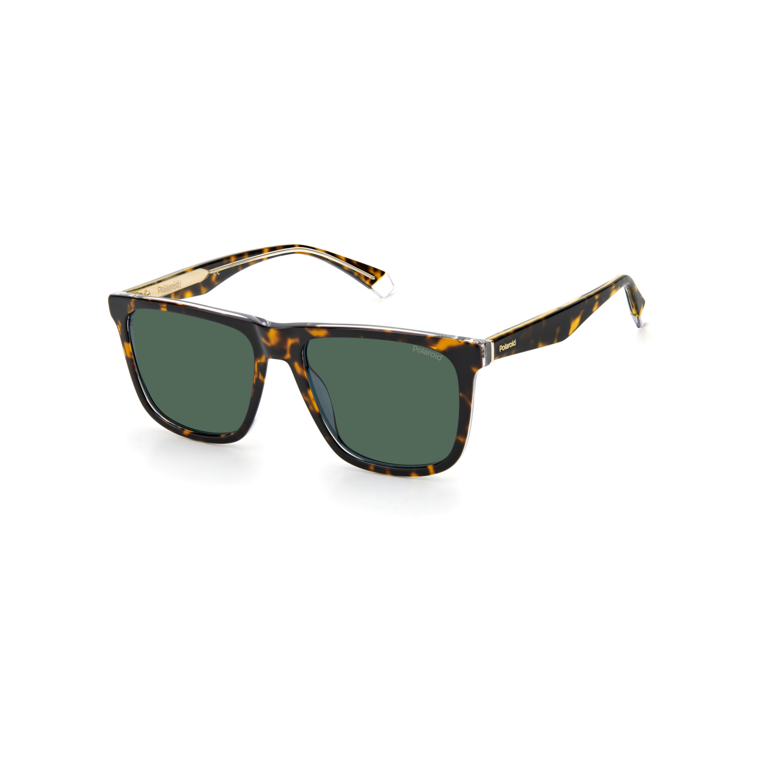 Polaroid PLD 2102/S/X Green Havana Men's Polarized Sunglasses