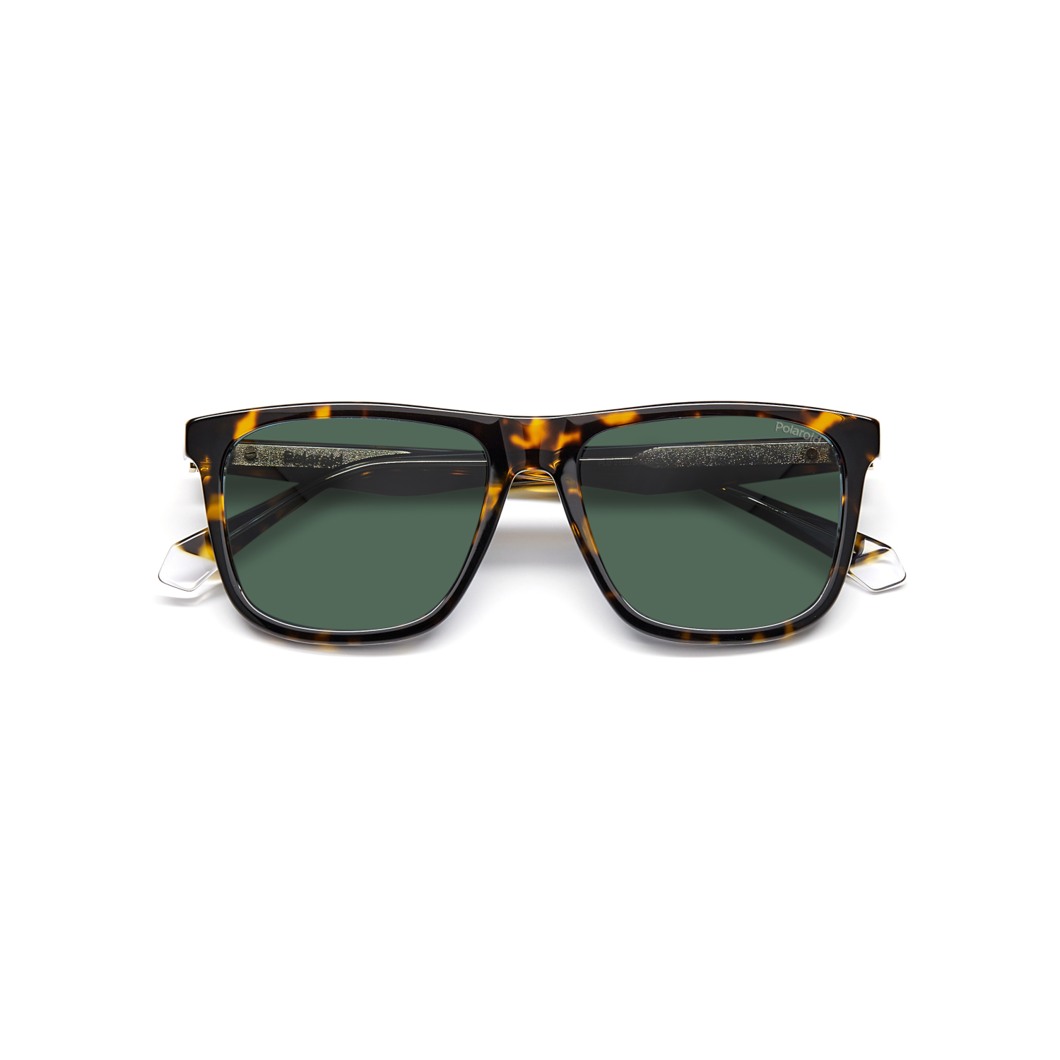 Polaroid PLD 2102/S/X Green Havana Men's Polarized Sunglasses