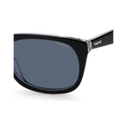Polaroid PLD 2104/S/X Blue Black Men's Polarized Sunglasses