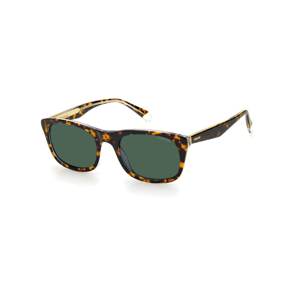 Polaroid PLD 2104/S/X Green Havana Men's Polarized Sunglasses