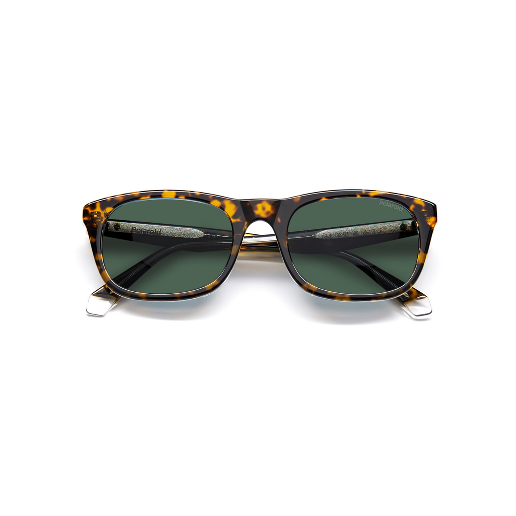 Polaroid PLD 2104/S/X Green Havana Men's Polarized Sunglasses