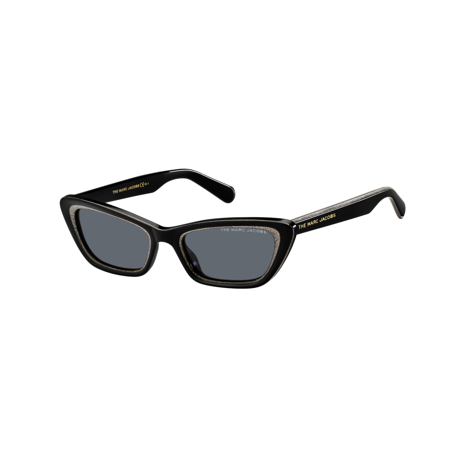 Marc Jacobs MARC 499/S Grey Black Women's Sunglasses