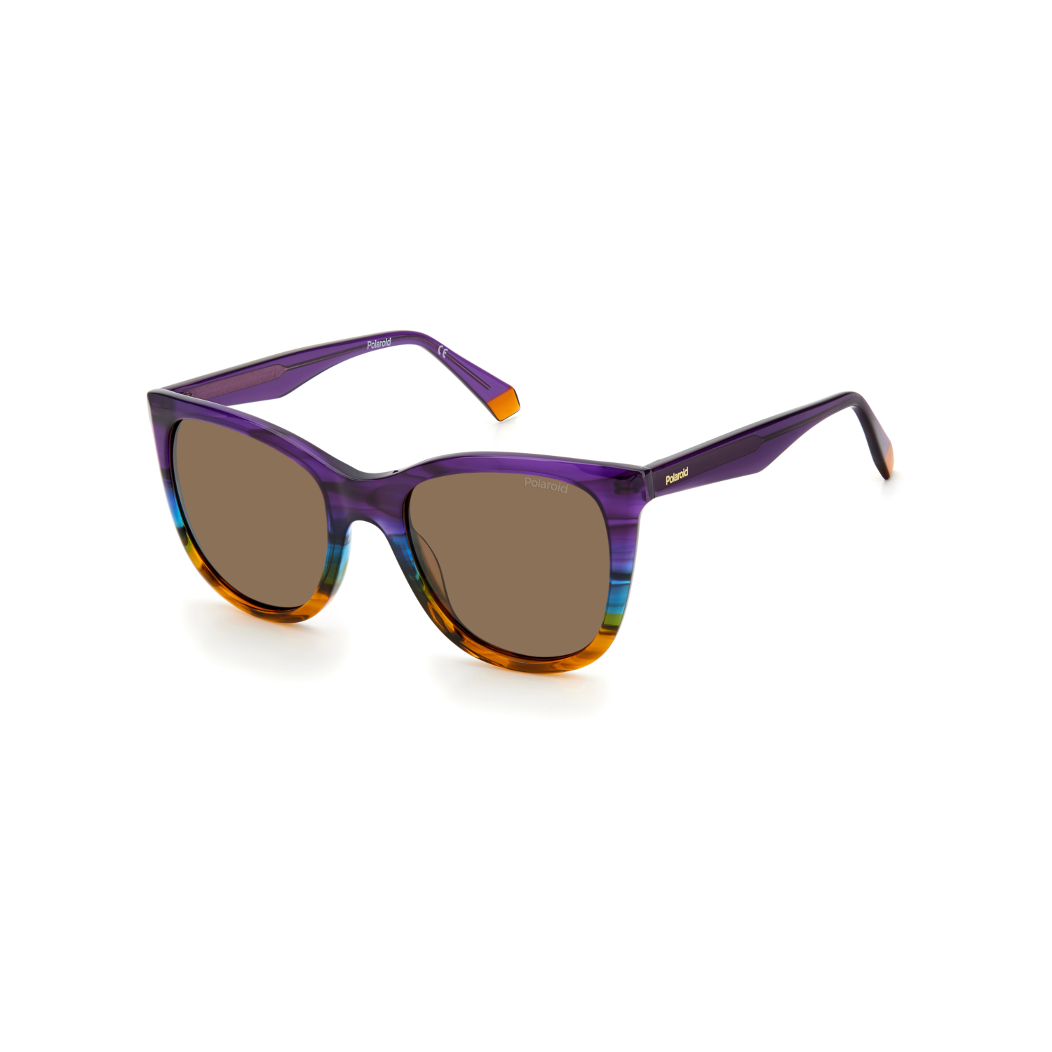 Polaroid PLD 4096/S/X Bronze Violet Women's Polarized Sunglasses
