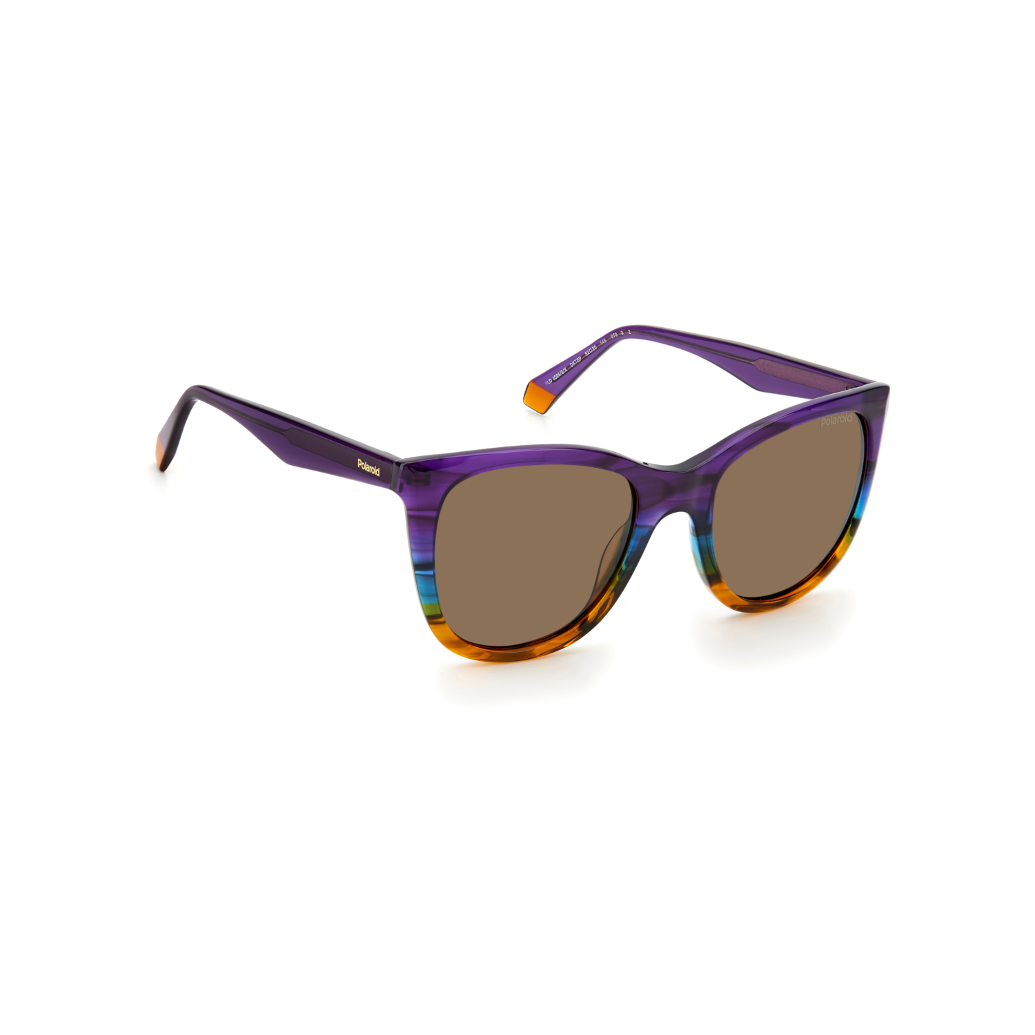 Polaroid PLD 4096/S/X Bronze Violet Women's Polarized Sunglasses