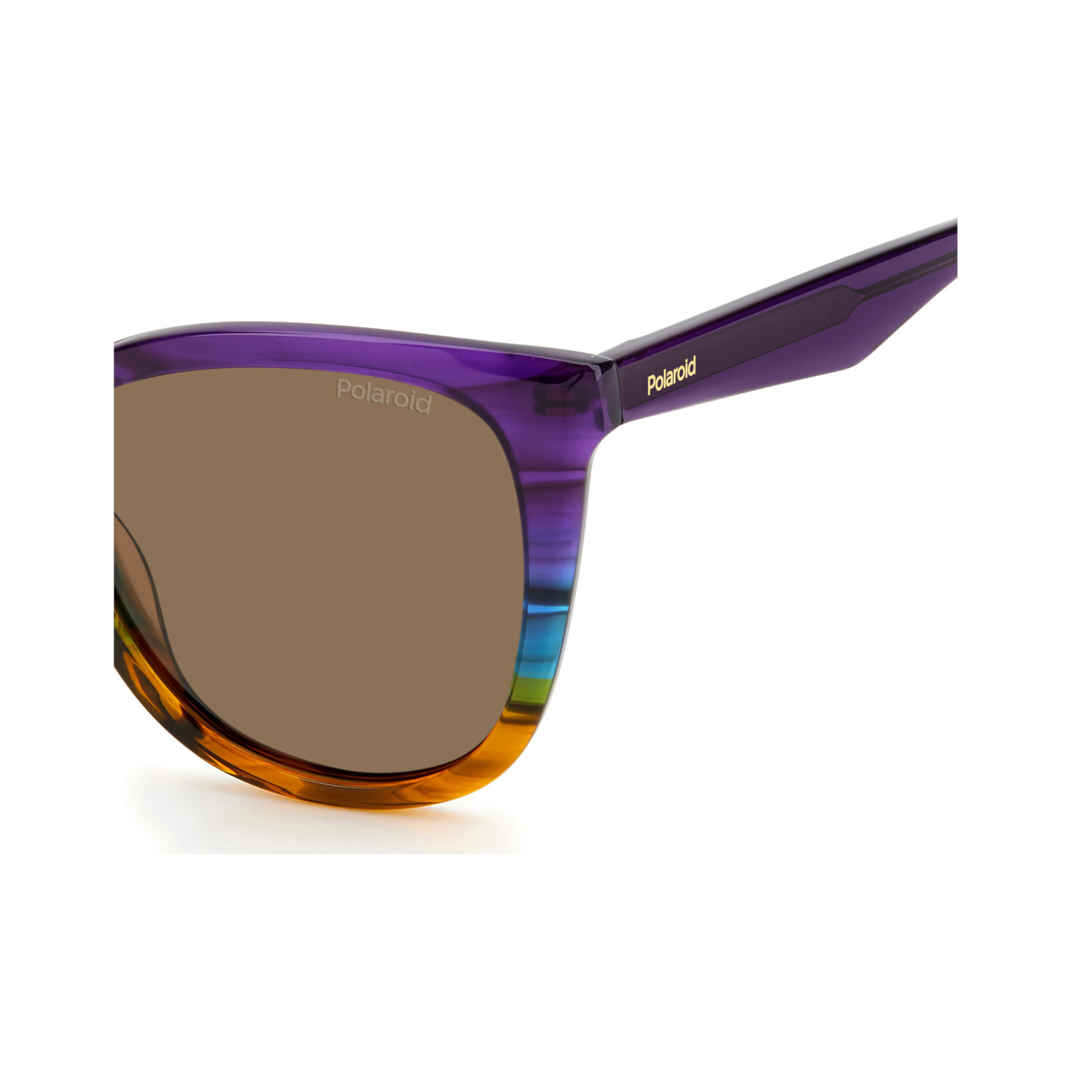 Polaroid PLD 4096/S/X Bronze Violet Women's Polarized Sunglasses