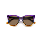 Polaroid PLD 4096/S/X Bronze Violet Women's Polarized Sunglasses