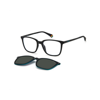 Polaroid PLD 6136/CS Grey Black Unisex Sunglasses
