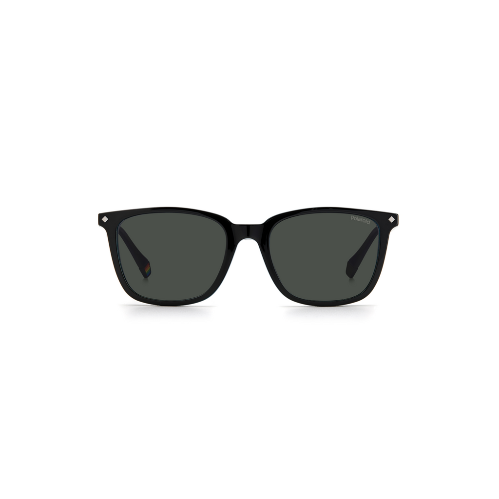 Polaroid PLD 6136/CS Grey Black Unisex Sunglasses